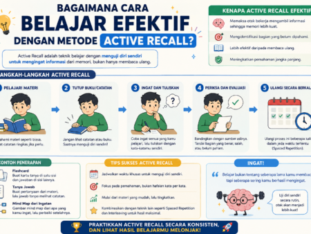 Bagaimana Cara Belajar Efektif dengan Metode Active Recall?