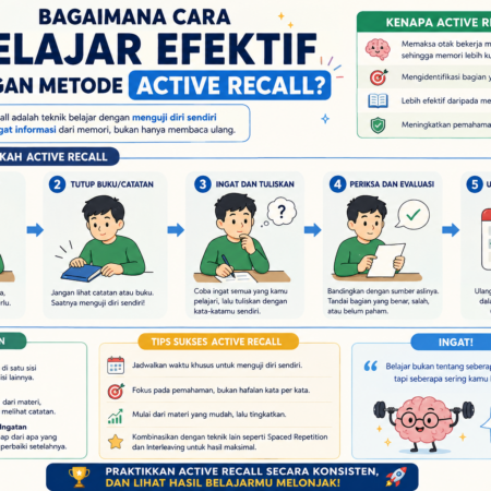Bagaimana Cara Belajar Efektif dengan Metode Active Recall?