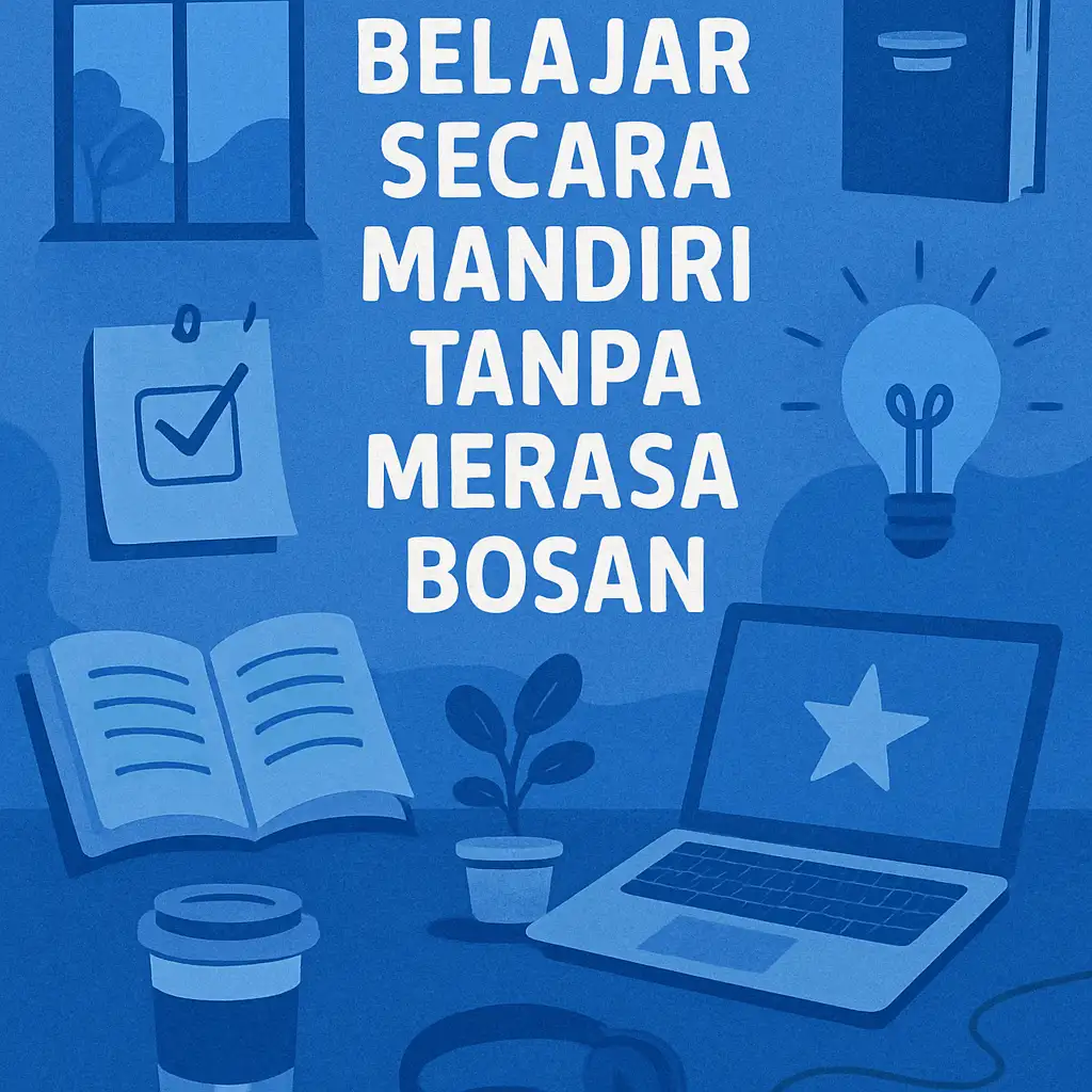 Cara Efektif Belajar Secara Mandiri Tanpa Merasa Bosan